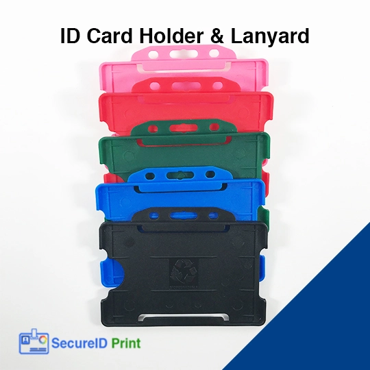 blue id card holders